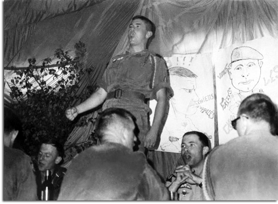 Capitaine Jean-Bernard PINATEL - Soirée de départ du Régiment